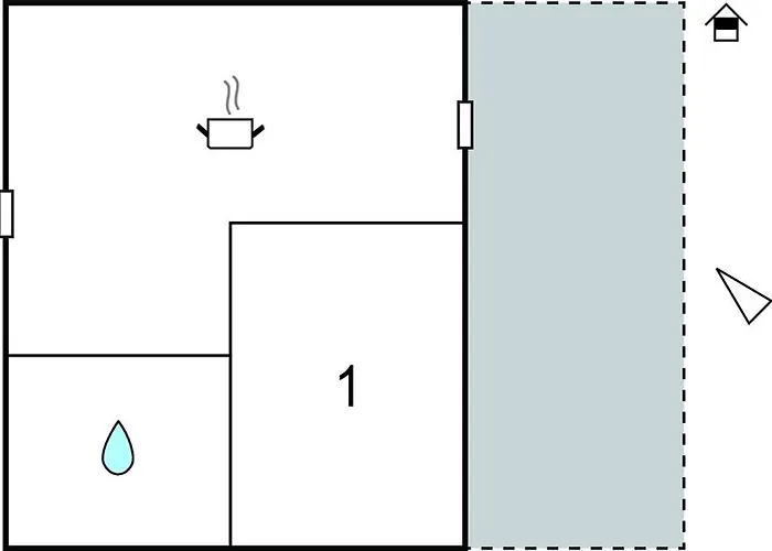 Apartment 1 Bedroom Amazing In Vodice